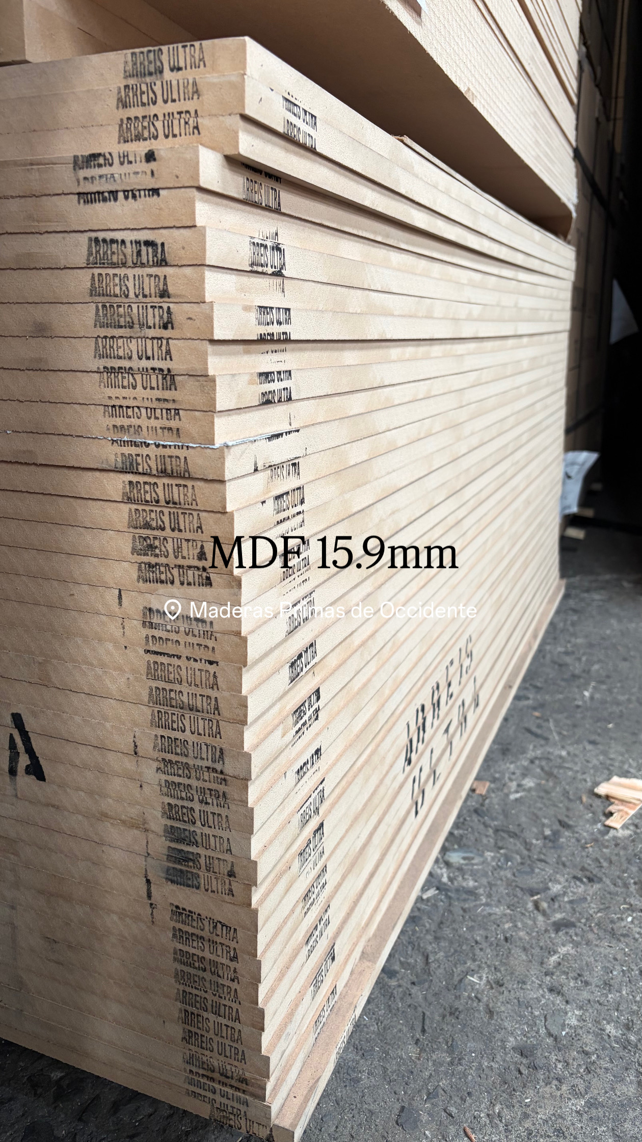 MDF 15.9mm