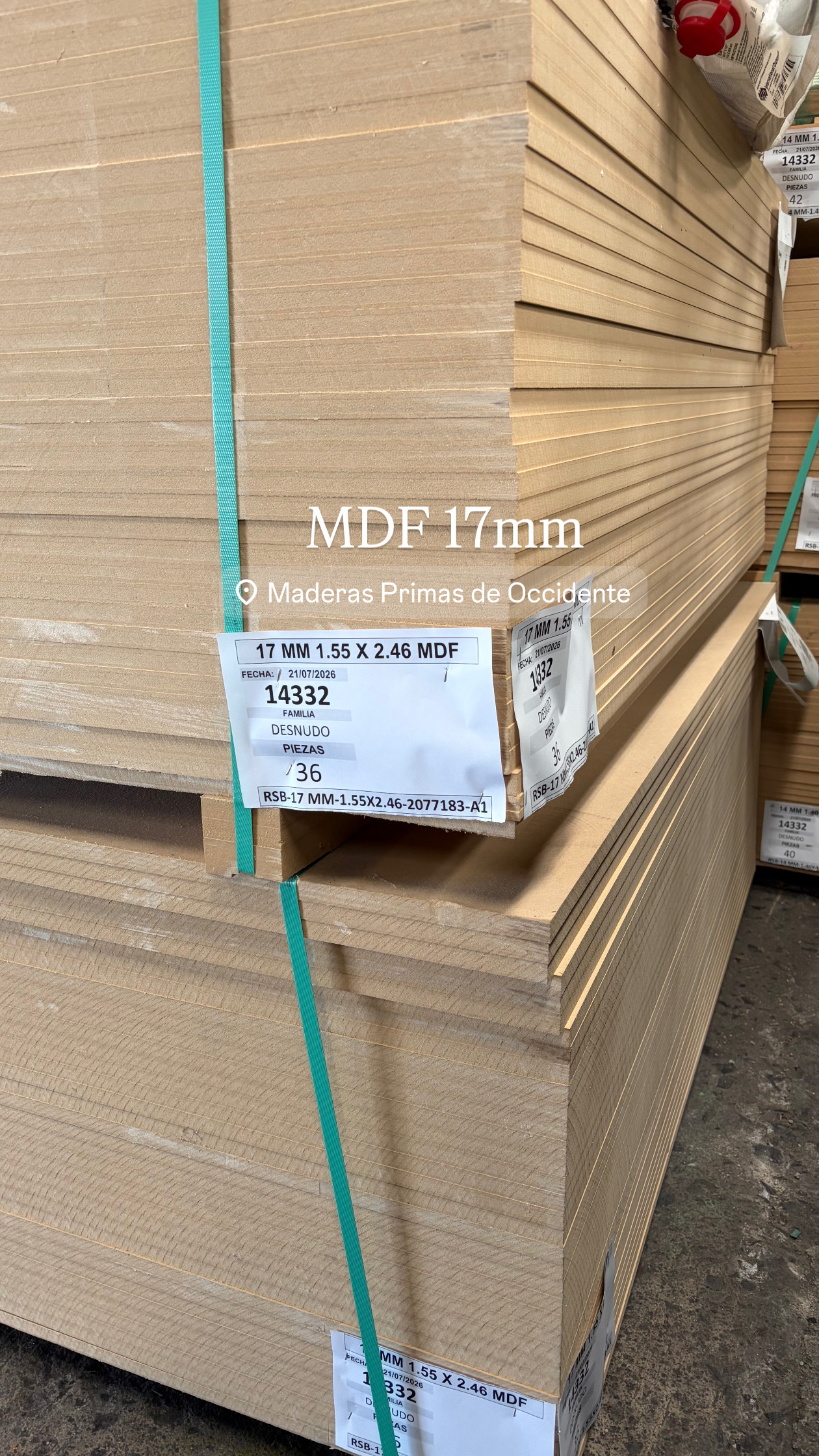 MDF 17mm
