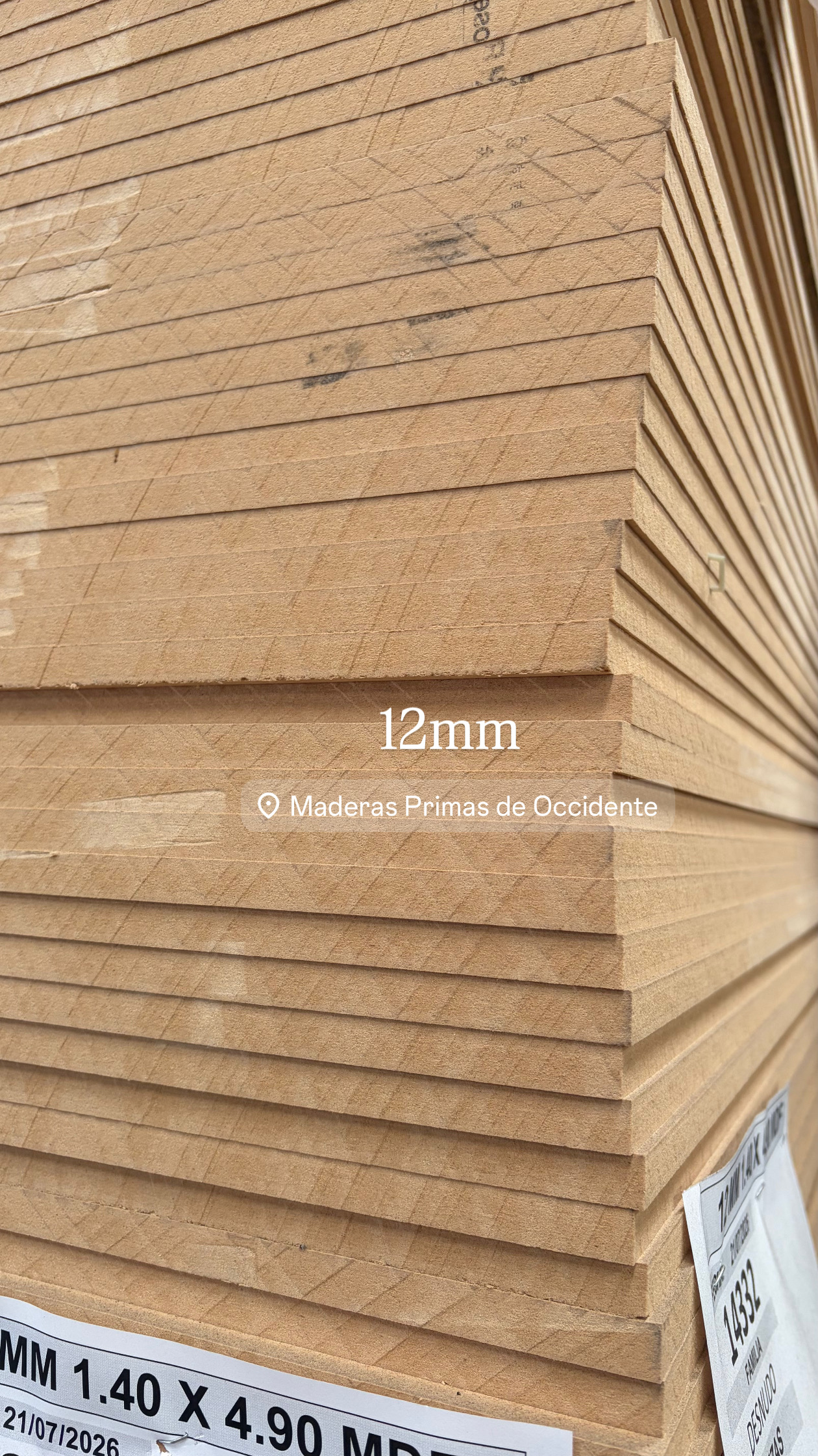 MDF 12mm