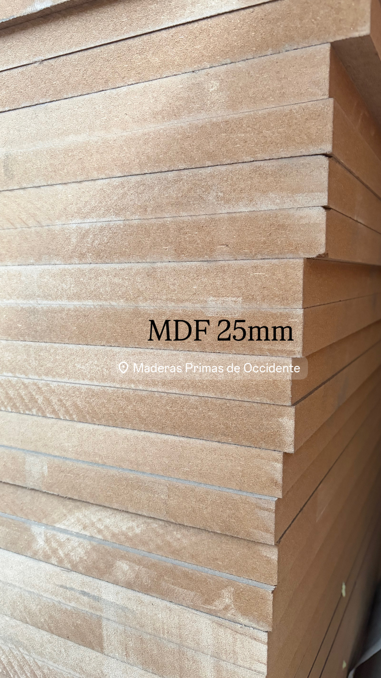 MDF 25mm
