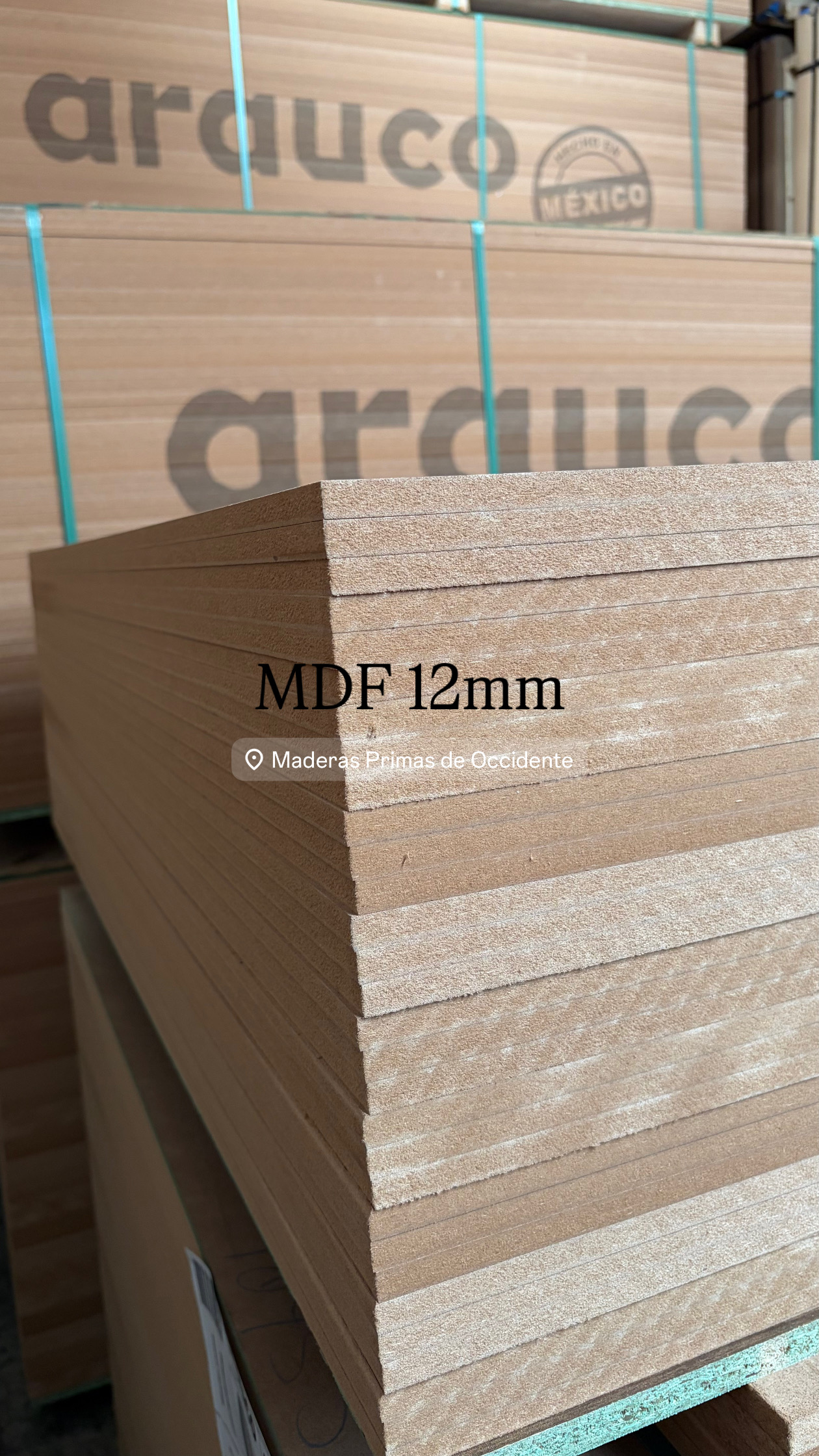 MDF 12mm ARAUCO