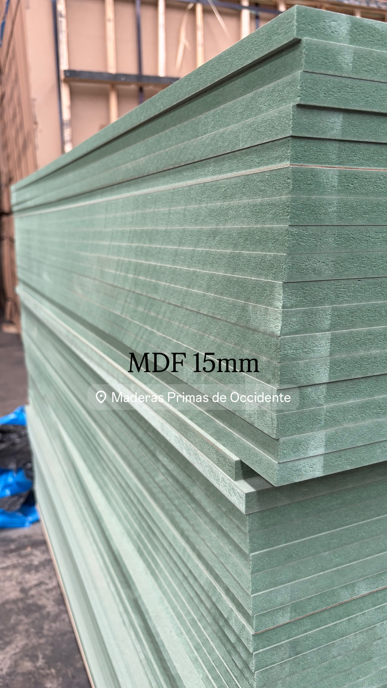 MDF HIDROFUGO 15mm